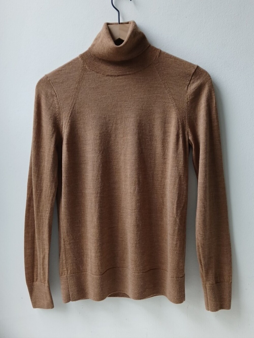 Banana Republic Merino Wool Turtleneck Sweater Camel Women's Medium